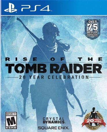 диск для ps4: Оригинальный диск ! Rise of the Tomb Raider: 20 Year Celebration