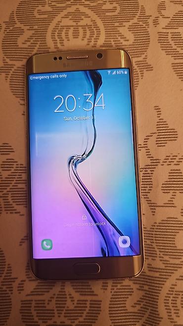 sam agac: Samsung Galaxy S6 Edge, 32 GB, rəng - Qızılı, İki sim kartlı — 5