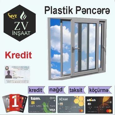Kafel və metlax: Təkli Plastik pəncərə 120x140 sm, Yeni, Pulsuz quraşdırma