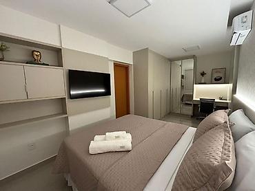 Посуточная аренда квартир: 1 комната, Душевая кабина, Постельное белье, Кондиционер — 10