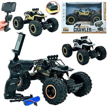 внедорожник на пульте управления: Радиоуправляемый внедорожник Rock Crawler 1:16 (METAL) - Масштаб