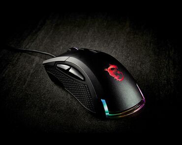 Tosterlər: Mouse MSİ Clutch (GM50) Gaming RGB Siçanın xüsusiyyətləri: Arxa işığın