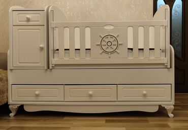 matras taxt ucun: Oğlan və qız üçün, İşlənmiş, Çarpayı, Bazalı, Matras ilə, Siyirməli