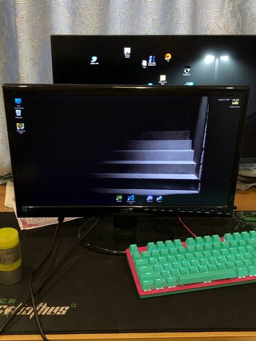 Мониторы: Монитор, AOC, Б/у, LED, 21" - 22"
