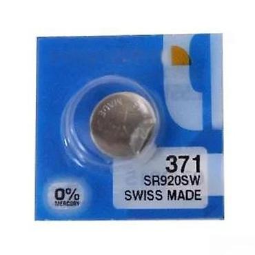 Dodaci za satove: Renata 371 SR920SW – dugmaste baterije za satove - Tip — 13
