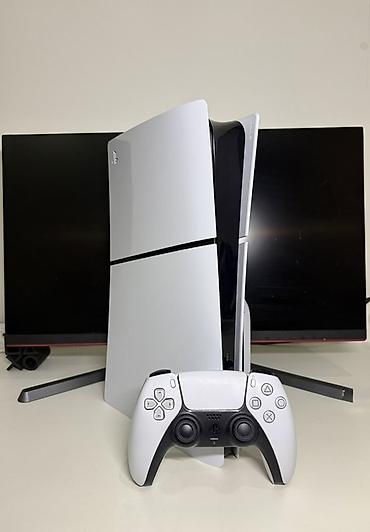чехол редми 14 с: Sony PlayStation 5 Slim (версия с дисководом) + беспроводной — 2