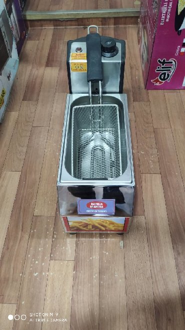 fritoz: Kartof fri aparati  Damla Türk istehsali 3 litr tutumlu termostatli