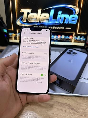 gence ayfon: IPhone 13 Pro, 128 GB, Sierra Blue, Zəmanət, Kredit, Simsiz şarj — 5