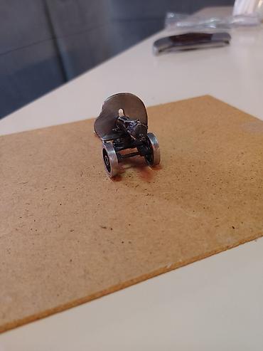 diorama: Fiqur, Metal, rəng - Qara — 1