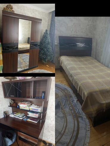 Oğlan və qız üçün, Təknəfərlik çarpayı, Yazı masası, Dolab
