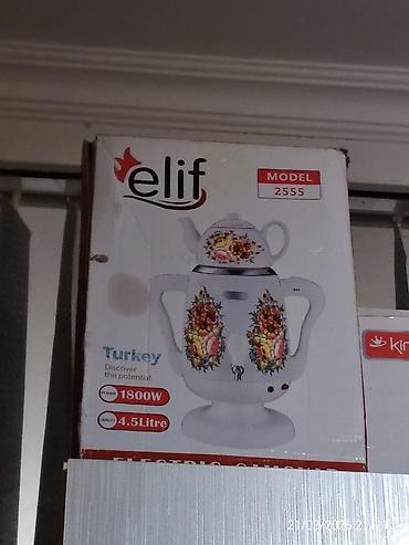 caydan dəsti: Yeni Elektrik Samovar, 4 l, Ünvandan götürmə — 1