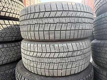 Шины: Шины 225 / 45 / R 17, Зима, Б/у, Пара, Легковые, Япония, Dunlop — 1