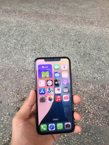 замена аккумулятора айфон: IPhone 11 Pro Max, Колдонулган, 64 ГБ, 72 %