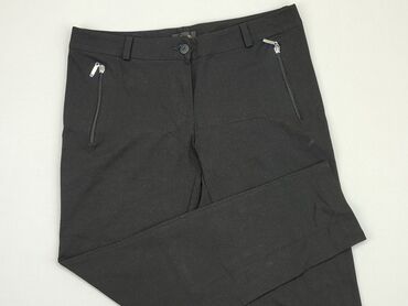 eleganckie bluzki ze spodniami: Material trousers, XL (EU 42), condition - Very good