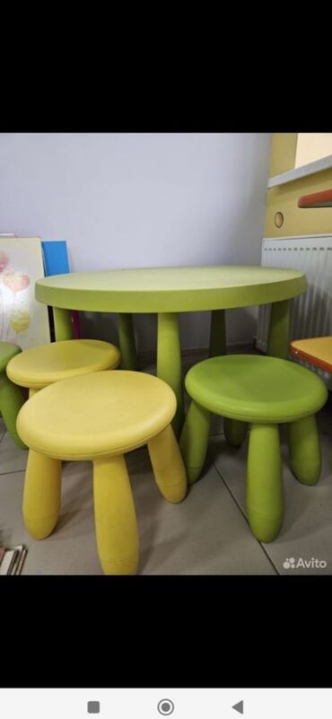 Детские столы и стулья: Стул табурет продаю