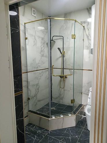 Душевые перегородки и ограждения: Душевая кабины в Бишкеке душевая перегородка стеклянные — 13