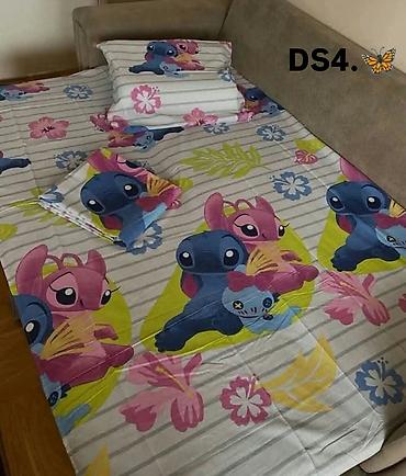 torba za bebe: Dečija posteljina Čaršaf-140*220 Jorganska navlaka-140*200 — 1