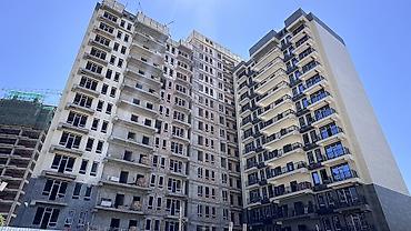 2 8: 3 комнаты, 91 м², Асанбай мкр Элитка, 13 этаж, ПСО (под самоотделку) — 2
