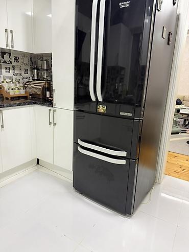 Soyuducular: Hotpoint-Ariston çoxkameralı soyuducu - Rəng: parlaq qara, gümüşü — 3