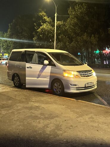 казахский номер: Toyota Alphard: 2003 г., 3 л, Автомат, Бензин, Минивэн