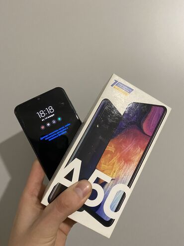 a50 samsung цена бишкек 128gb: Samsung Galaxy A50, Колдонулган, 64 ГБ, 2 SIM