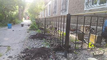 Навесы: Навес, Арочный, Металл, Поликарбонат, Установка — 39