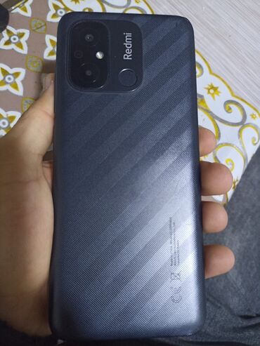 Xiaomi: Xiaomi Redmi 12C, 128 GB, rəng - Qara, 
 Barmaq izi, İki sim kartlı