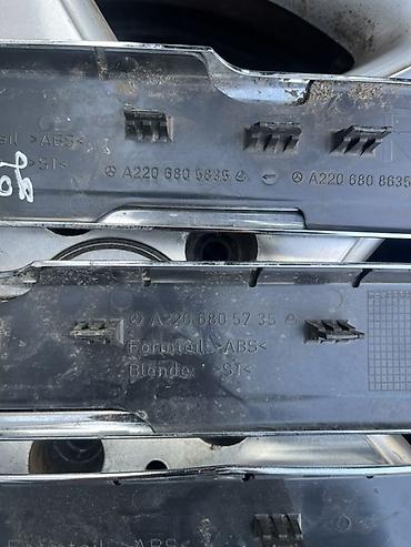молдинг w220: Набор хромированных накладок на молдинги дверей Mercedes-Benz. - — 3