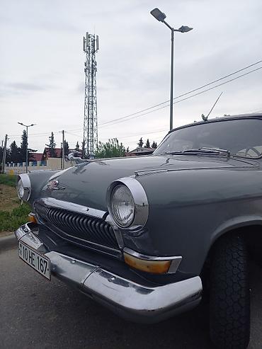 QAZ: GAZ-21 “Volqa” klassik sedan - Kuzov: 4 qapılı sedan, boz rəng, xrom — 3