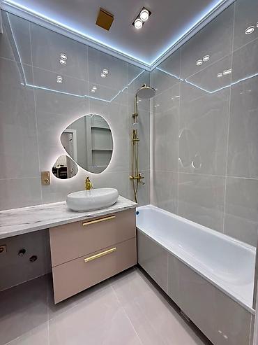 centr park: 2 комнаты, 70 м², Асанбай мкр Элитка, 9 этаж, Дизайнерский ремонт — 10
