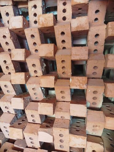 Строительный кирпич: Пустотелый, дырчатый, Жженый кирпич, Полублок, 250×120×90 — 6