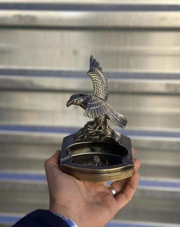 Külqabılar: Metal dekorativ külqabı – çakmaqlı model - Material: metal gövdə — 2