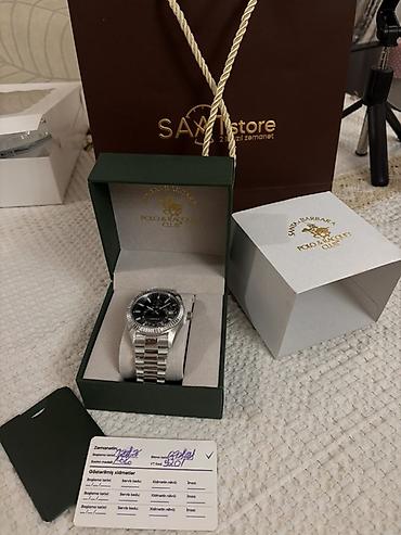 elktron saat: Santa Barbara Polo & Racquet Club kişi qol saatı - Korpus və — 1