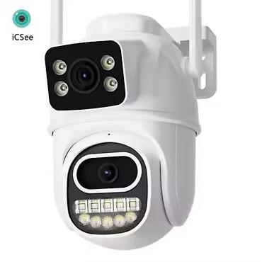 ev ucun kamera: ICSee Wi‑Fi PTZ təhlükəsizlik kamerası - 1080P Full HD görüntü, canlı — 1