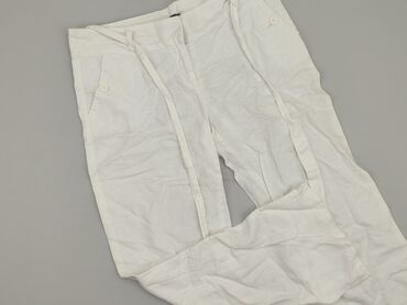 spodnie materiałowe rurki: Material trousers, XL (EU 42), condition - Good