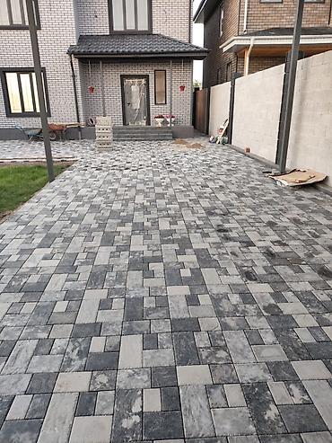 декоротивный камень: Брусчатка. сатылат сапаттуу баардык туру бар, бардюр, лоток коюп — 2