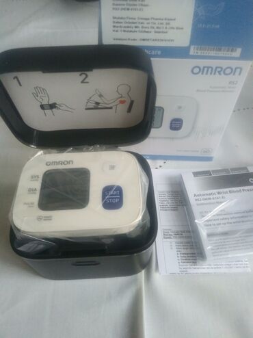Tonometrlər: Pulsuz çatdırılma!Omron-rs2 hem-6161-e. Tam avtomatik biləkdən təzyiq — 9