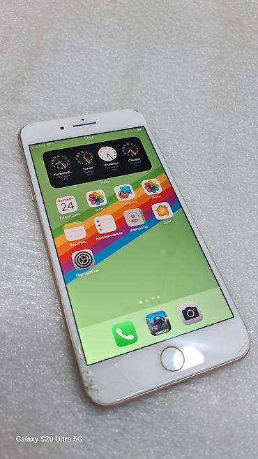 телфон айфон 8: IPhone 8 Plus, Б/у, 64 ГБ, Золотой, 75 % — 3