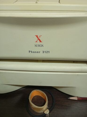 принтер продается: Продаю принтер лазерный Xerox Phaser 3121, ч/б, А4. Б/у