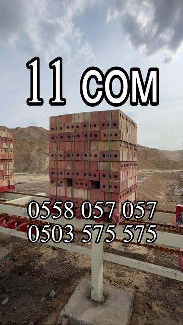 покупка бумаги а4 оптом: Тешиктүү, Бышкан кирпич, Жарым блок, 250×120×88