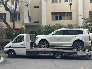 Услуги эвакуатора: Эвакуатор/перевозка авто на платформе - Бортовой эвакуатор Mercedes — 31