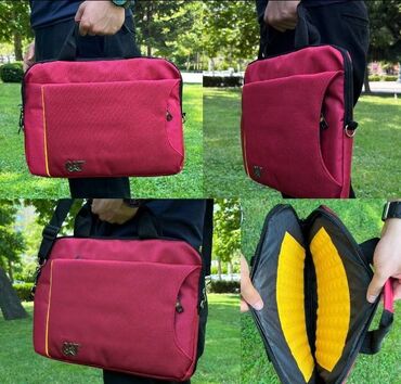 kompyuter çantası: -Noutbook çantaları -14, 15.6, 17.3 dioqanallı yeni, əl və bel çanta