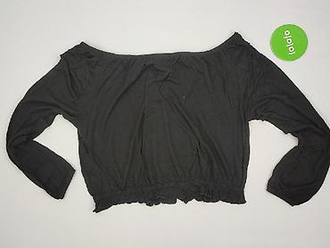 biała bluza pull: H&M, Bluzka damska, rozmiar L — 4