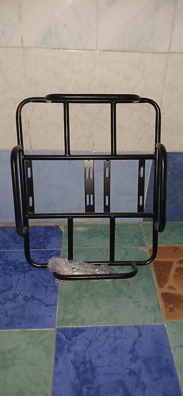 багажник лыжный: Металлический багажник-решётка на мотоцикл/скутер (задний). - — 1
