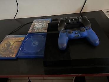 Техника и электроника: Salam PS4 slim 500gb satiram Proşipka deyil Təmiz modeldir Az istifadə — 1