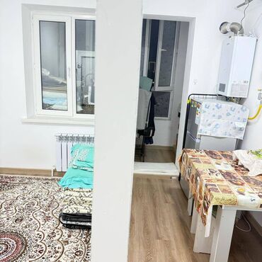 раздольный ак жол: 1 комната, 26 м², Элитка, 6 этаж, Евроремонт