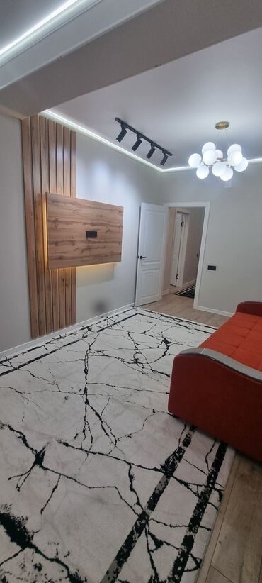 продаю квартиру тоголок молдо фрунзе: 1 комната, 55 м², Элитка, 3 этаж, Дизайнерский ремонт