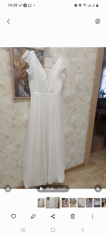 вазы из цветного стекла: Свадебное платье,привезено из Турции,абсолютно новое