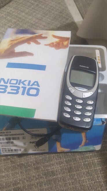 нокия 6303: Nokia 3310, Б/у, цвет - Синий, 1 SIM