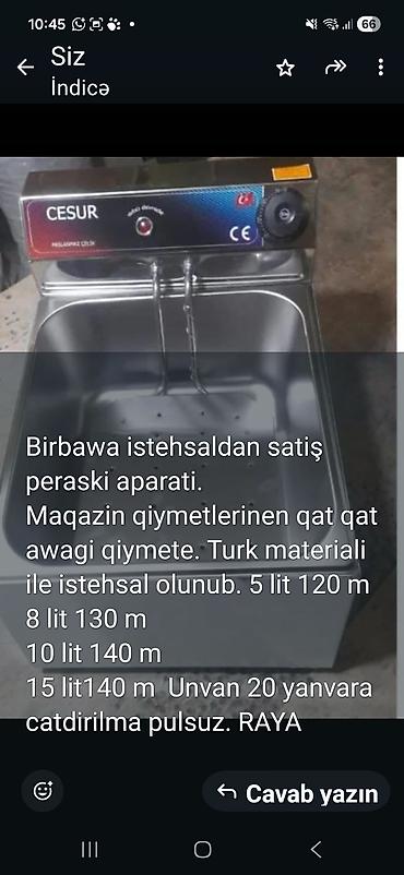 mini pec: Peraşki üçün, Tək gözlü, 5 l — 1